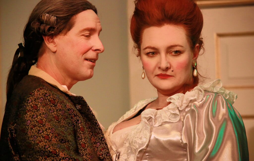 “Les Liaisons Dangereuses”. The Lindley Players @ Whitstable Playhouse. March 2023.