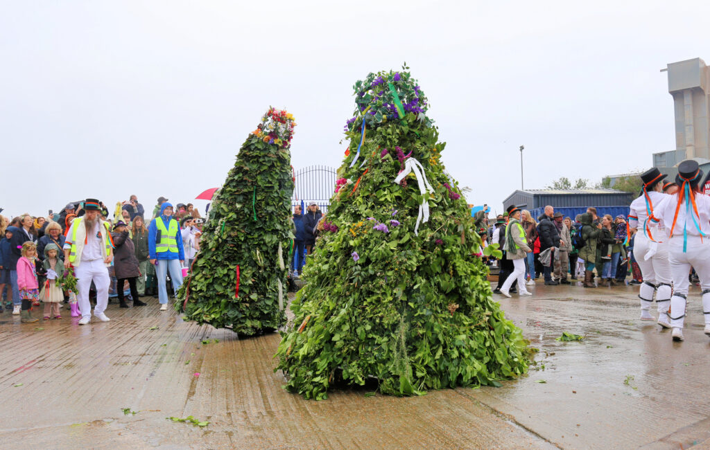 Whitstable Jack-In-The-Green Procession, 2024.