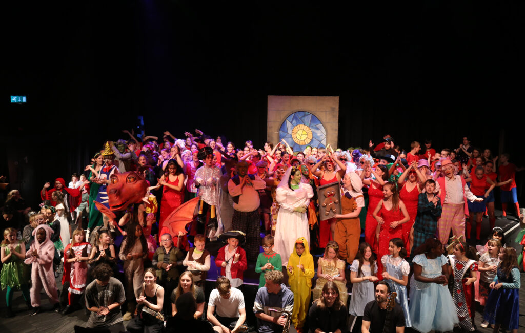 “Shrek” (Crowd scenes), Canterbury Academy @ The Gulbenkian Theatre, July 2024.